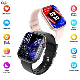 696 F59 Slimme horloge 2.1 inch(es) Slimme armband Smartwatch Bluetooth Stappenteller Gespreksherinnering Slaaptracker Compatibel met: Android iOS Dames Handsf