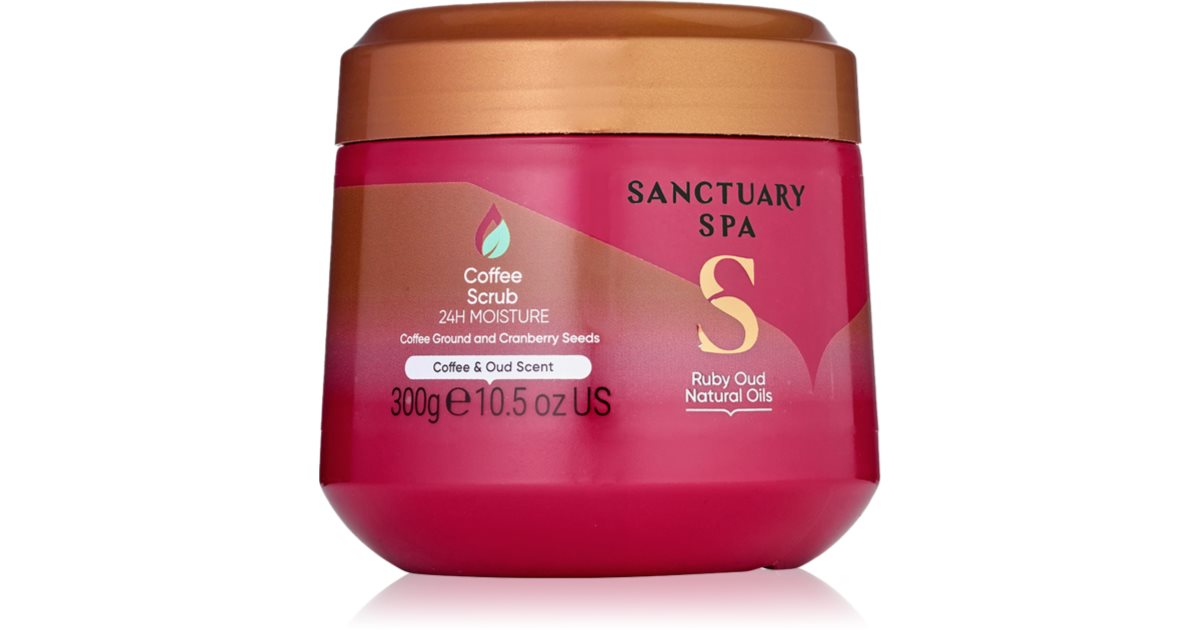 Sanctuary Spa Peeling do ciała Ruby Oud Coffee 300ml