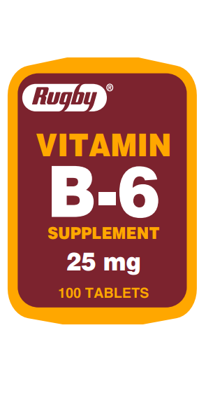 Rugby Vitamin B-6 Supplement