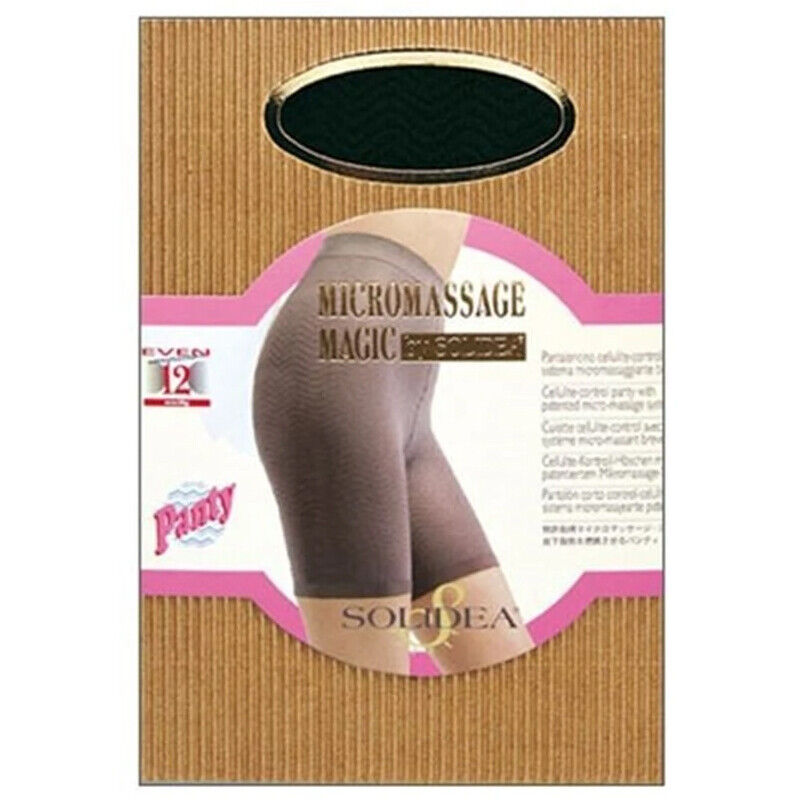 Solidea Panty Pantaloncini Compressione Sportivi 12mmHg Nero 4L