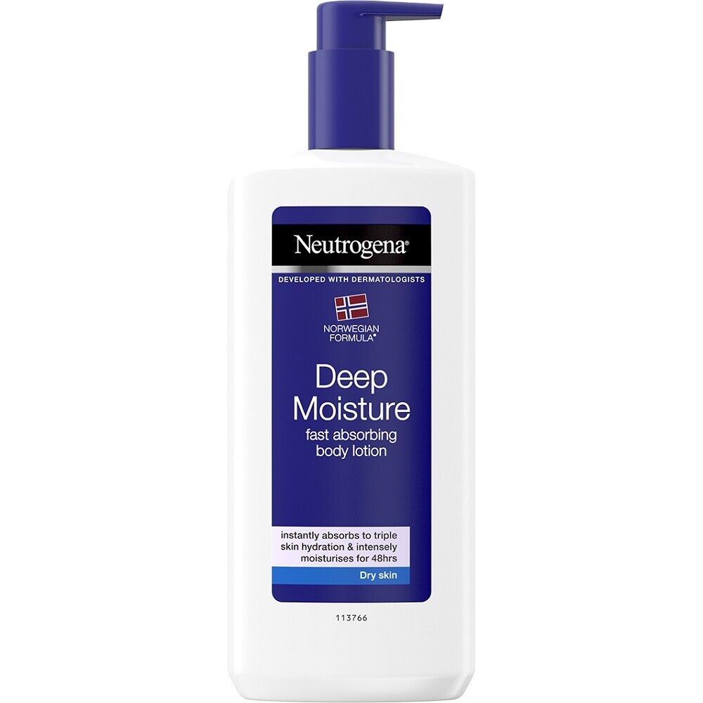 Neutrogena Fast Absorbing Body Lotion Deep Hydration 400ml