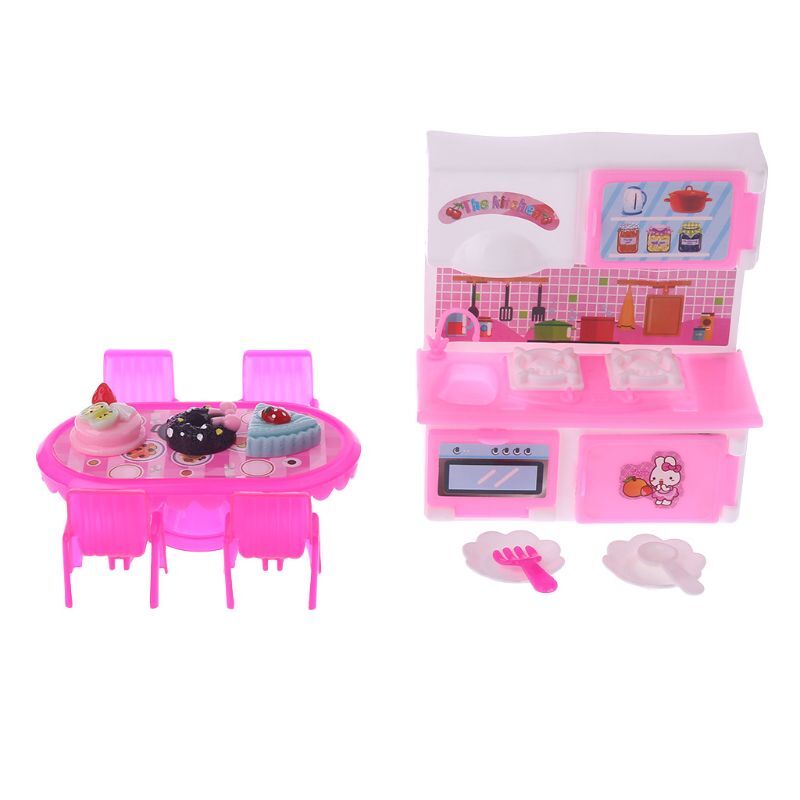 1 Set for Kitchen Pretend for Play Kids Children Furniture App