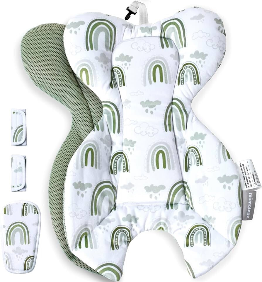 Mamatepe Infant Insert Compatible With 4Moms Mamaroo RockaRoo Green Color