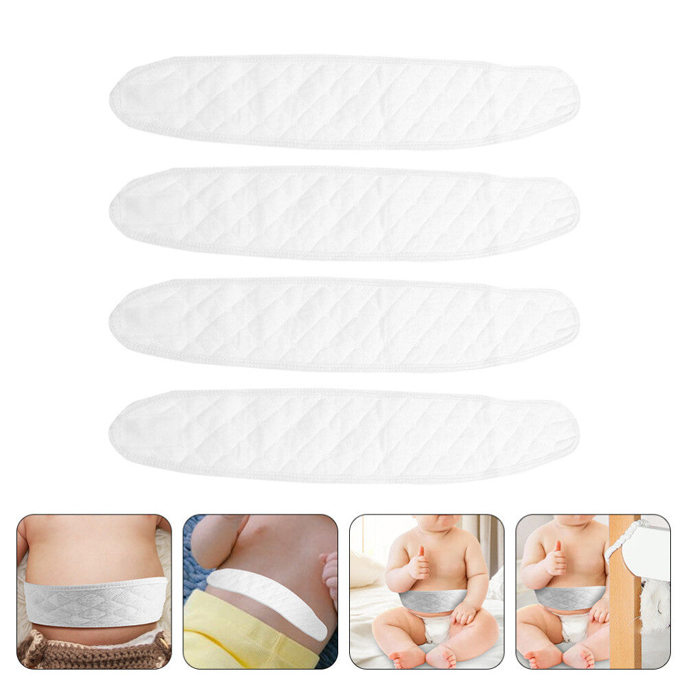 4Pcs belly band for baby infant umbilical belt infant umbilical hernia