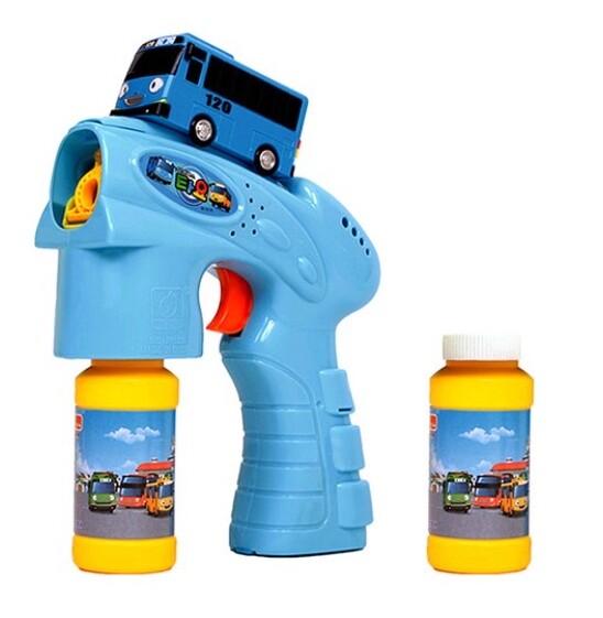 TAYO Bubble Gun Bubble Play Toy Korean Song Melody LED Light Baby Infant Kids