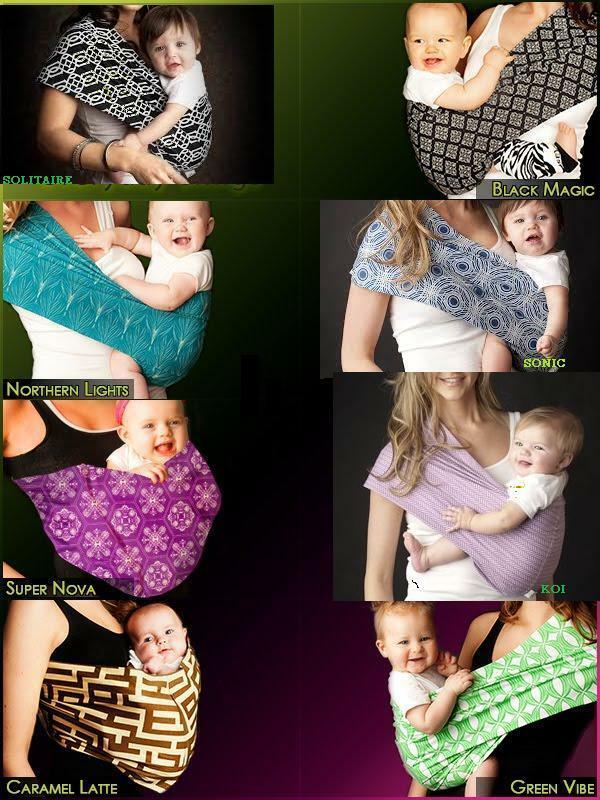 New Seven Slings Baby Infant Newborn Carrier Sling Cute Stylish Seven Sling Gear