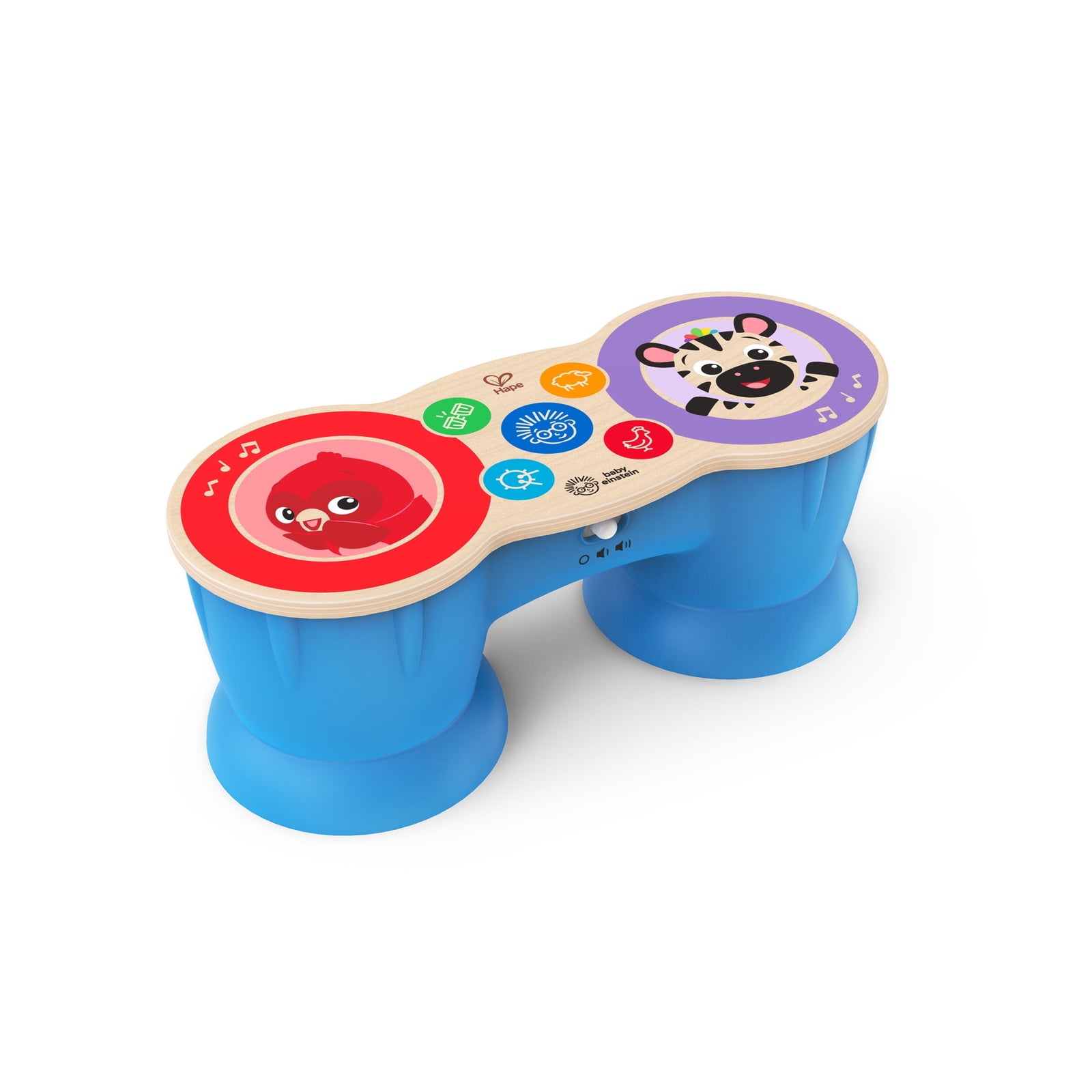 Upbeat Tunes Magic  Wooden Drums? Infant and Toddler Musical Toy