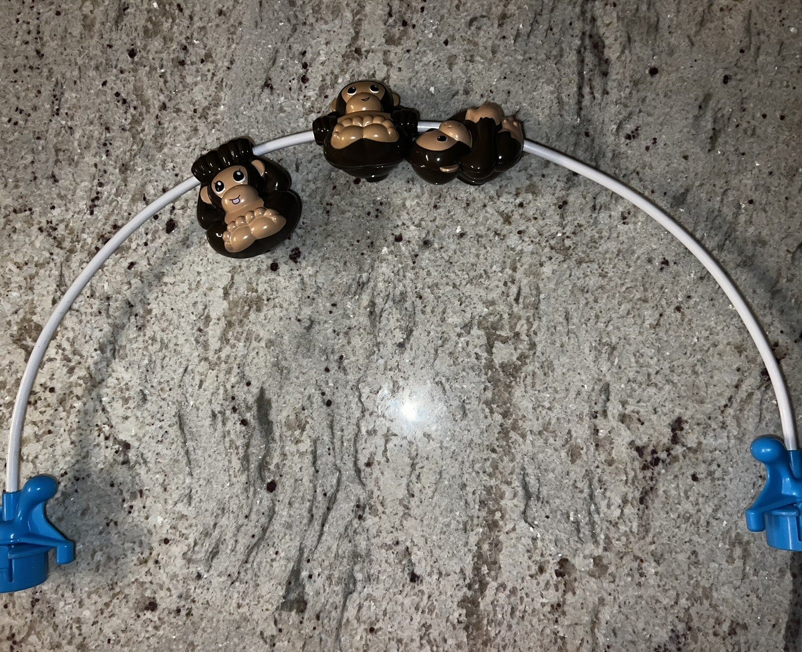 Evenflo Monkey Exersaucer Toy Replacement Part Switch A Roo Monkey Toy Arch