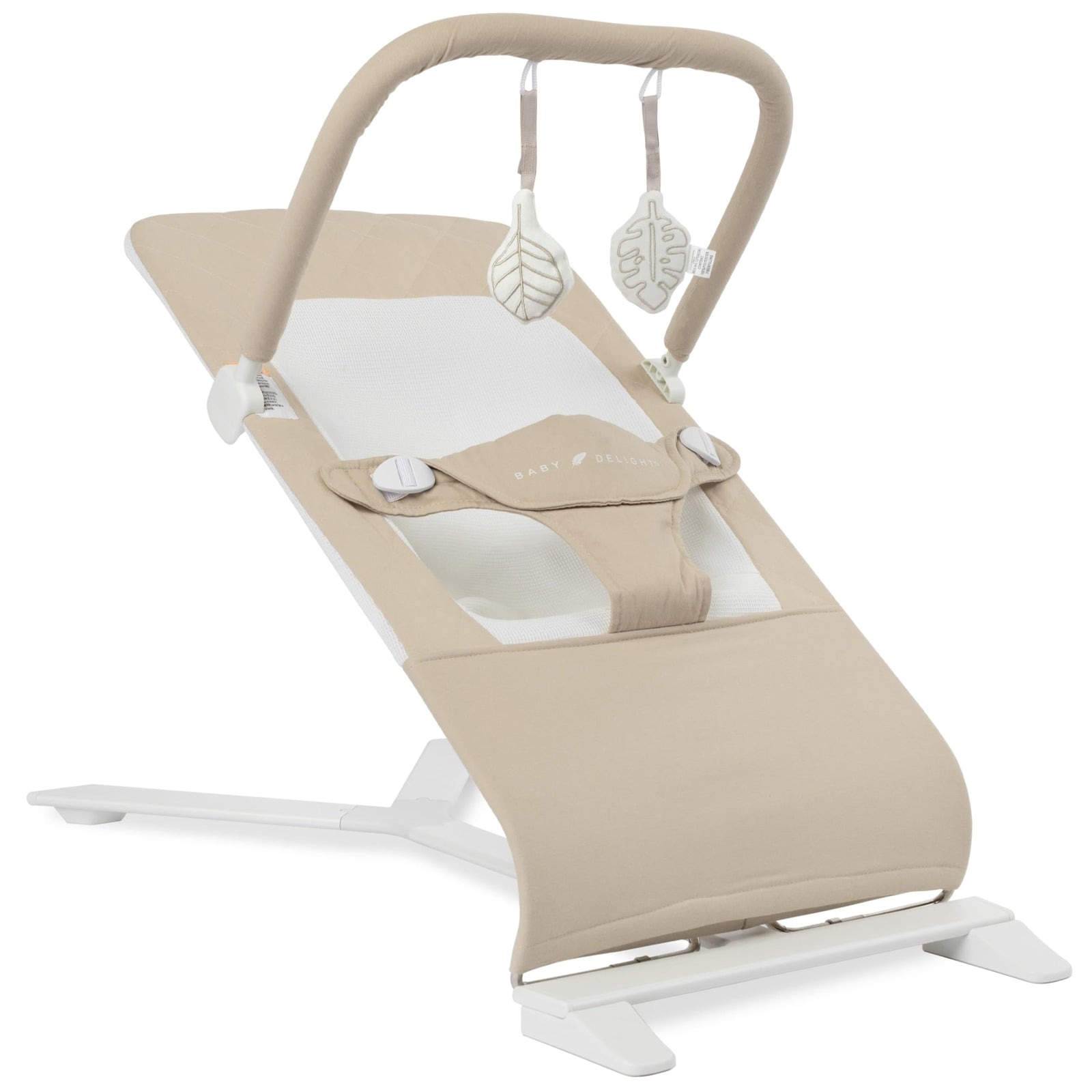 Baby Delight Alpine Deluxe Portable Bouncer, Infant, 0-6 Months Open Box