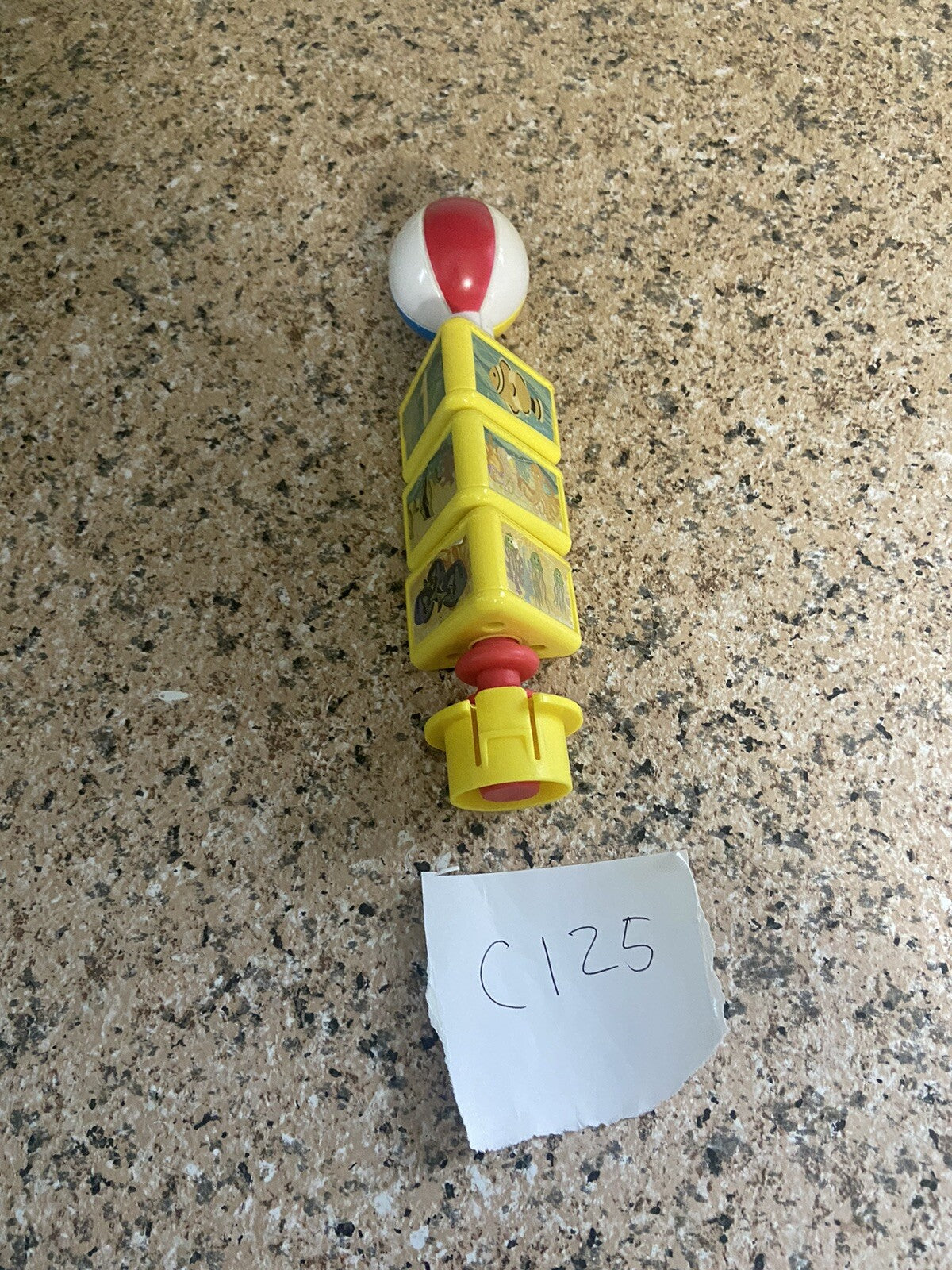 Evenflo Exersaucer Toy Replacement Part Switch A Roo Turn Ball C125