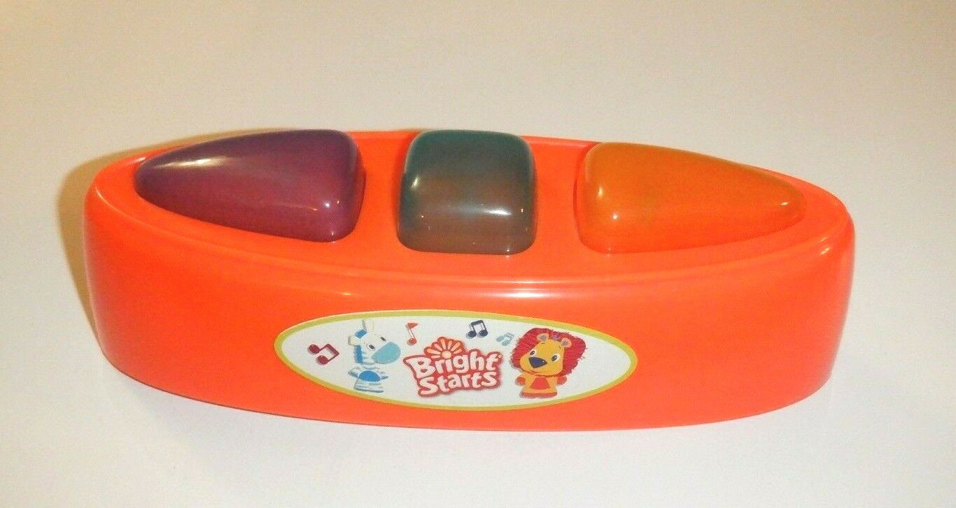 READ- Bright Starts Bounce Bounce Baby Activity Center Jumperoo Exersaucer Piano