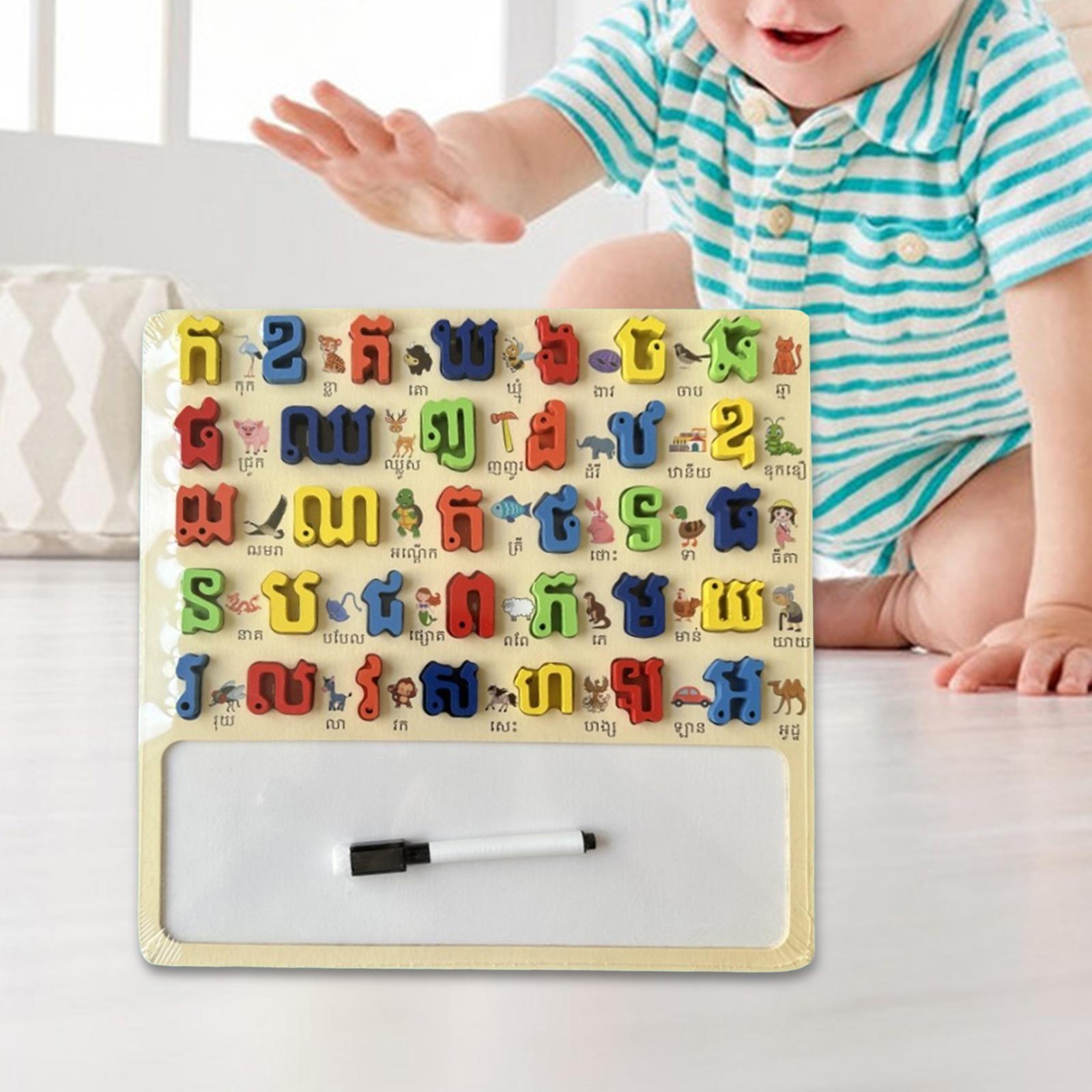 Puzzles Board Cambodian Learning Birthday Holiday Gift Problem Solving Motor