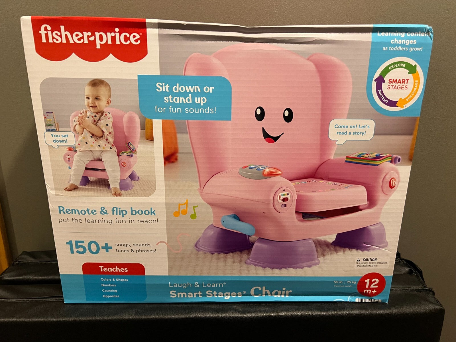 Pink Toddler Chair Fisher-Price Laugh & Learn Smart Stages Electronic Learning