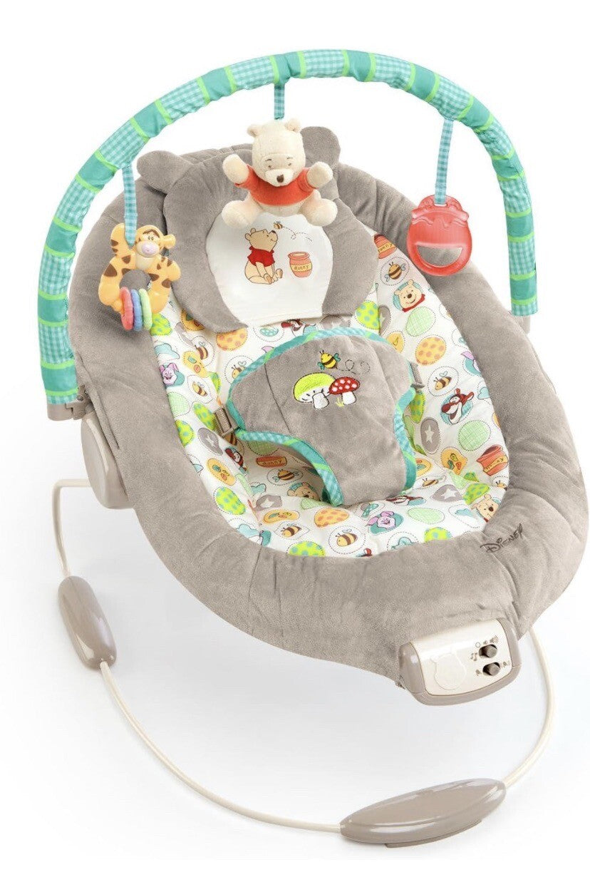 Disney Baby Rocking Chair, Desing With Winnie The Pooh