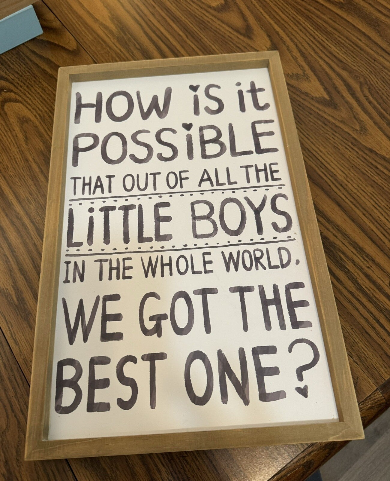 Boys Nursery Wall Decor 