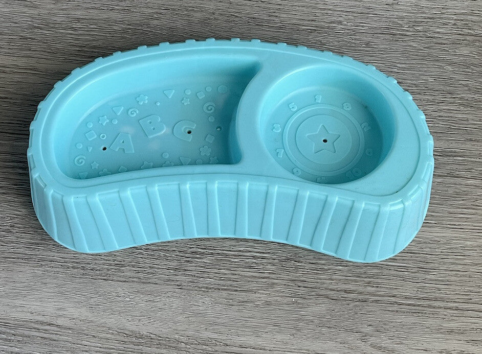 Evenflo ExerSaucer Seaside Splash Activity Blue Snack Toy Tray Replacement Part