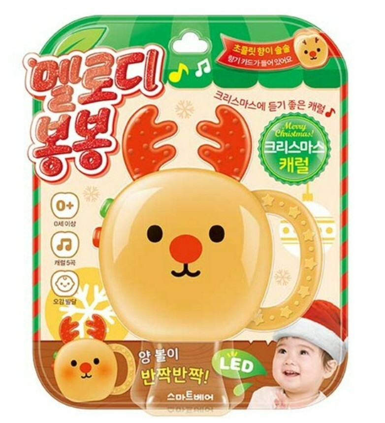 Melody Bongbong Christmas Carol Song Baby Sensory Sound Book Picture Card Infant