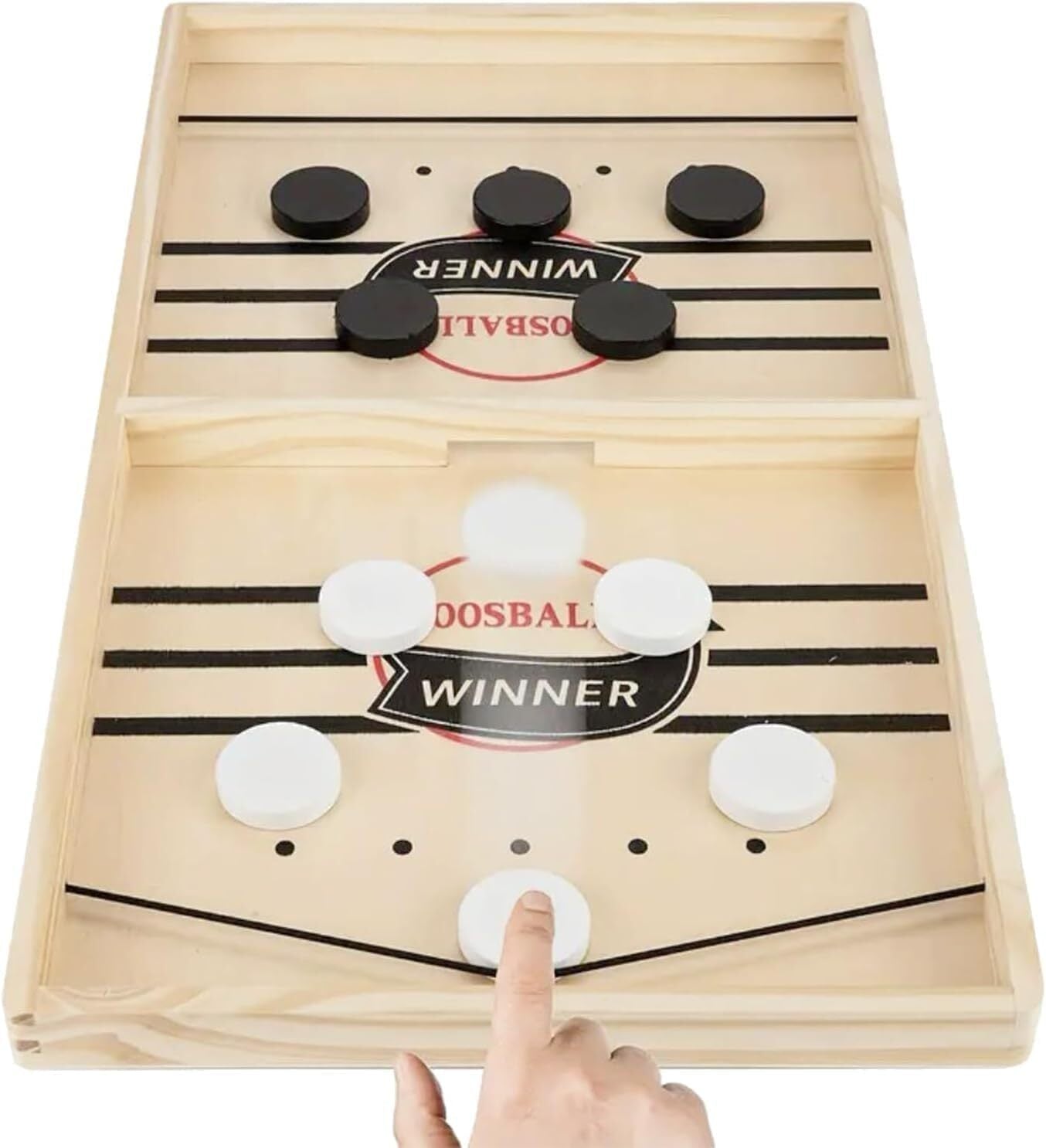 Tabletop Board Game Singing Hockey Playing and passing through the hole