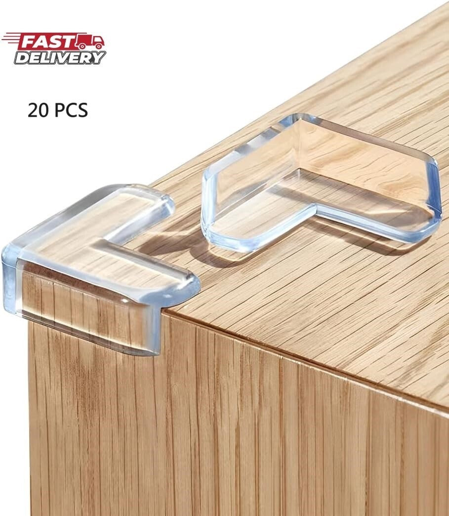 20 Pack Corner Protector for Baby Corner Guards Protectors Table Furniture Edge