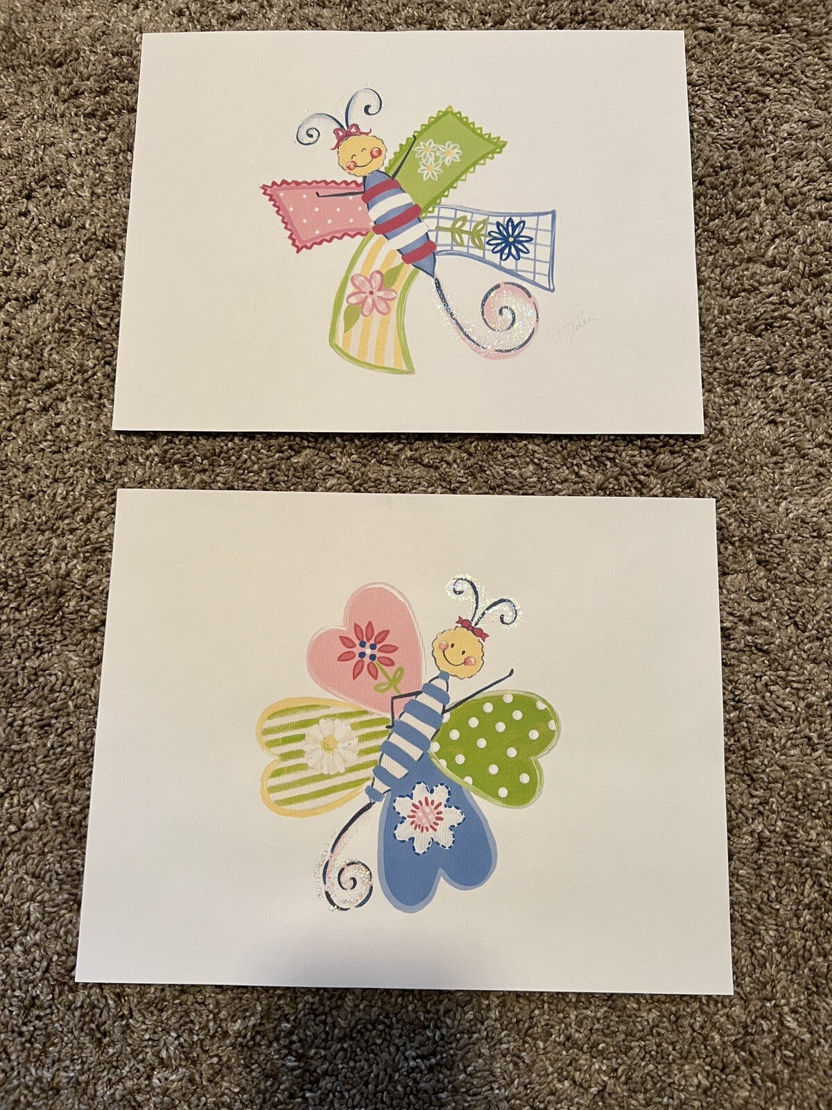 Potterybarn Kids Daisy Garden Prints