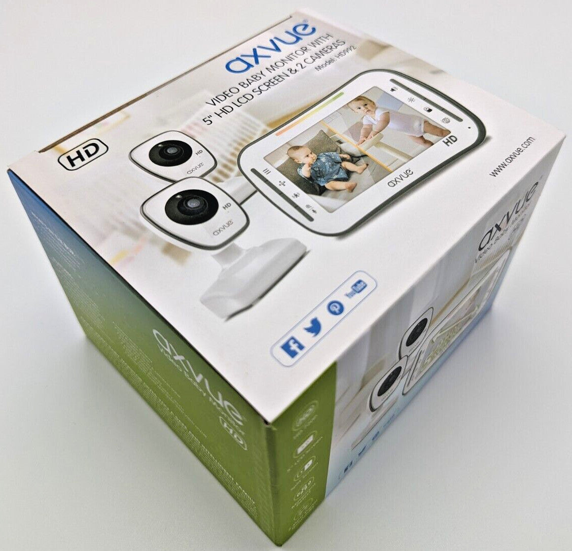 BABY MONIOR HD992(NEW) 5" HD 720P monitor screen + 2 HD Cameras