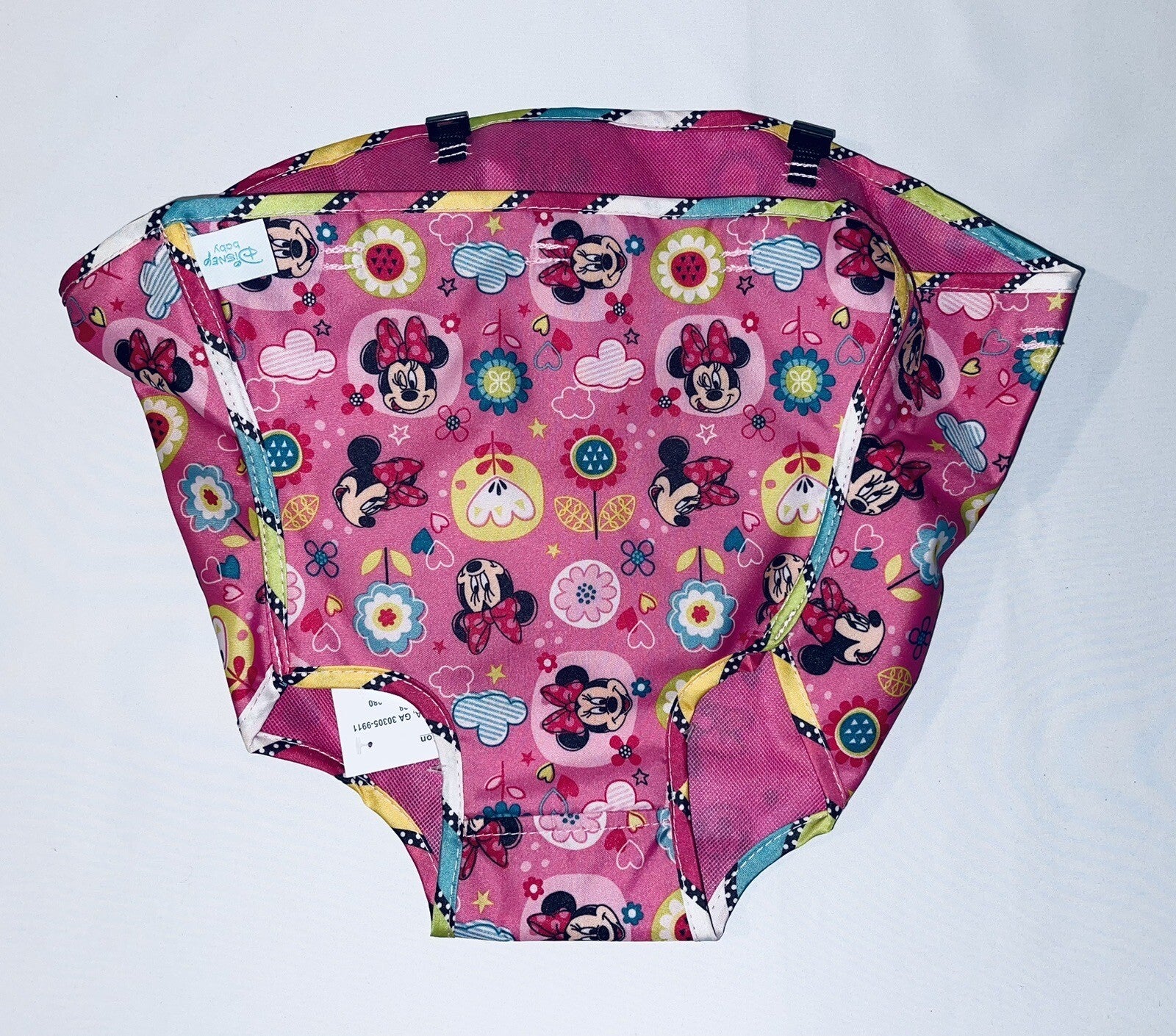Bright Starts Disney Minnie Mouse Jumper Fabric Seat Cover Replacement Part NEW