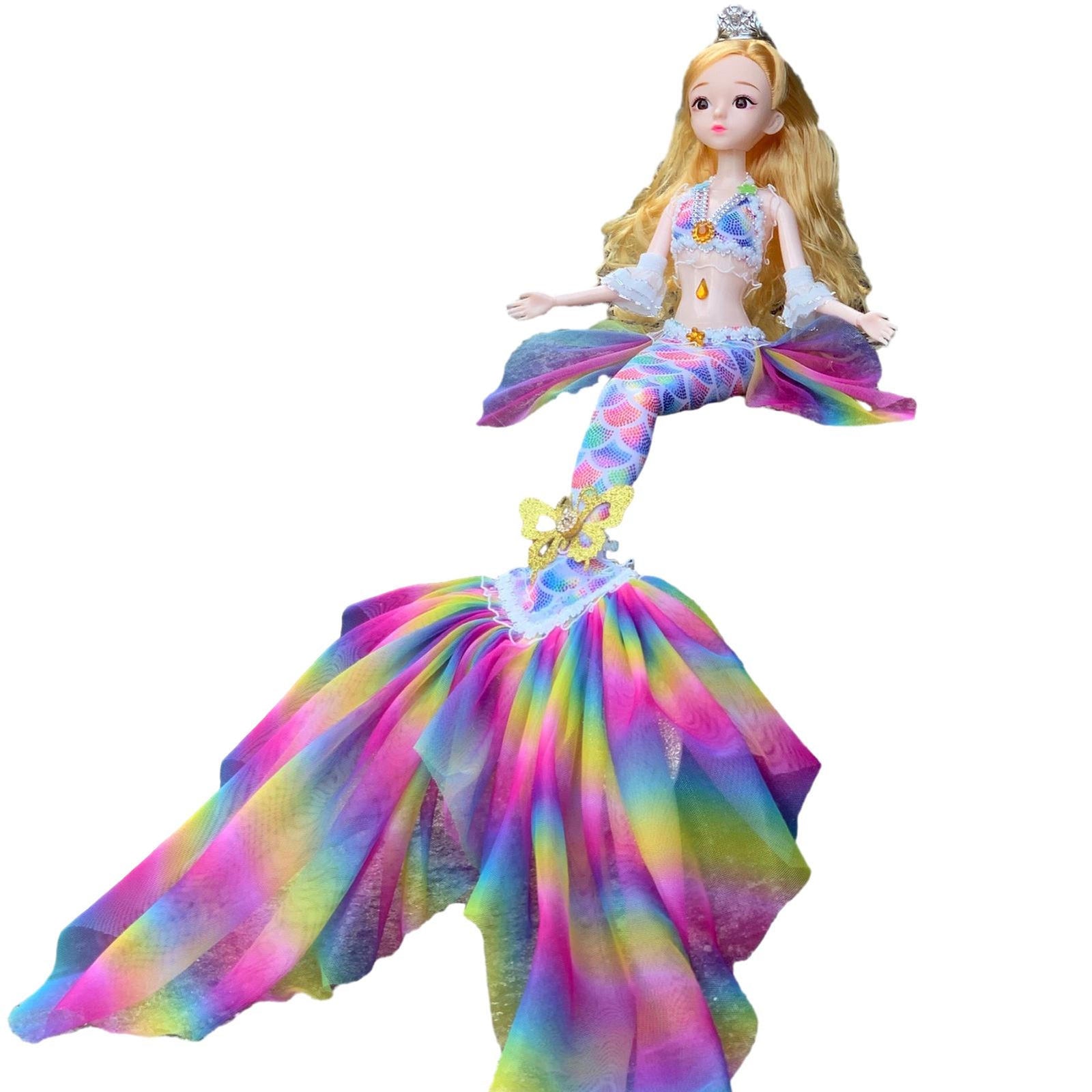 Little Mermaid Doll Toy Movie Inspired Classic Fashion Doll Princess