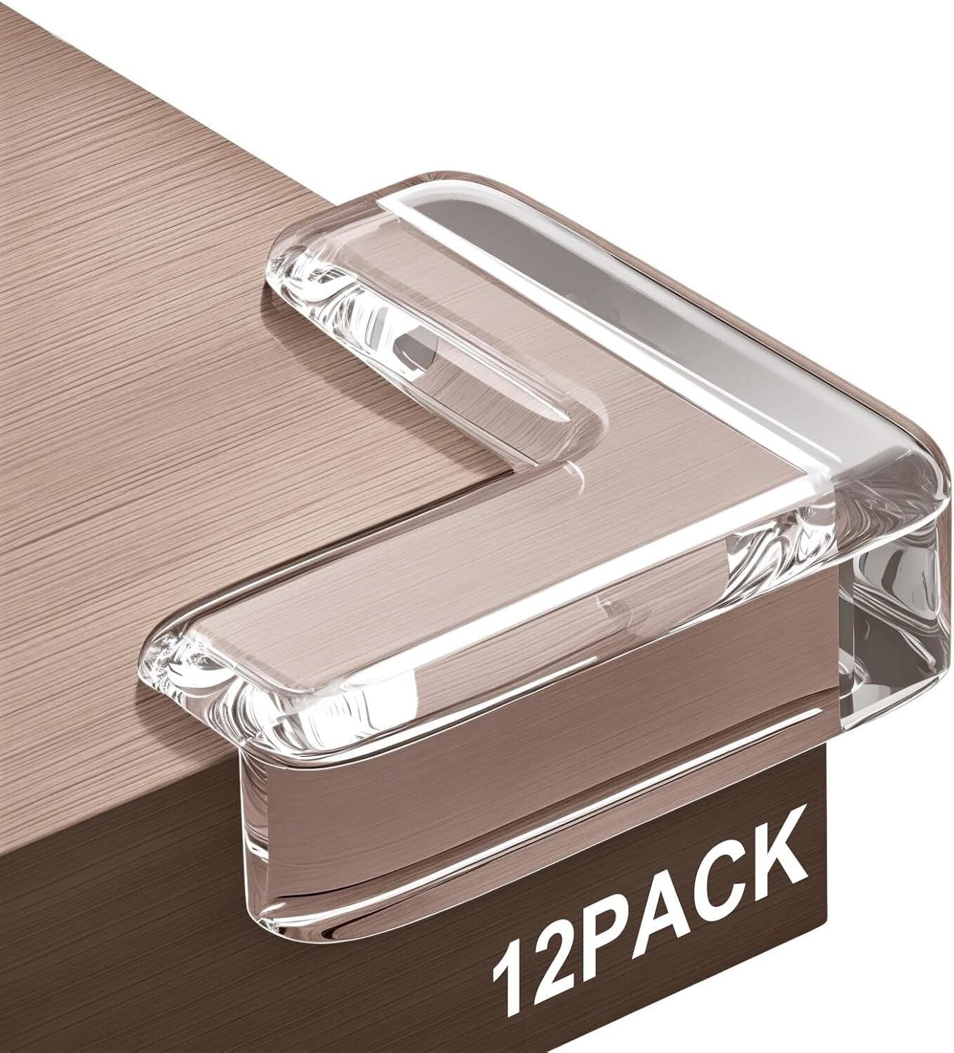 Baby Proofing Corner Guards, 12 Pack Safety Protectors for Tables and Furniture