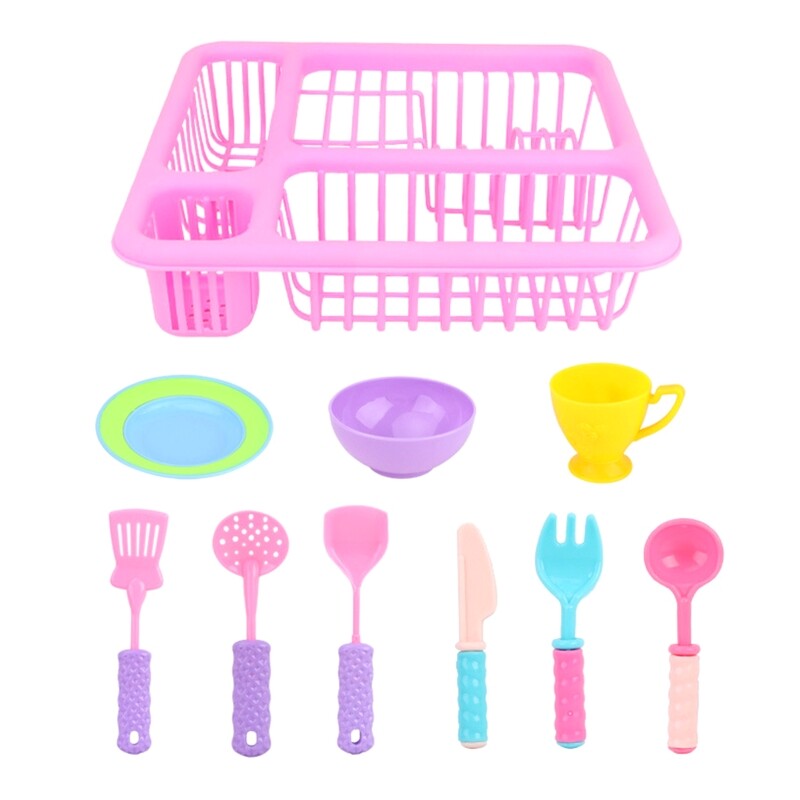Interactive Kitchen Cooking Toy Set of 19Pieces for Cups Bowls for Teens Part