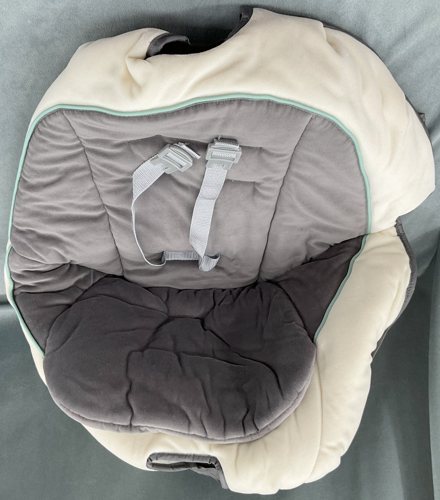 Graco DuetSoothe Swing Rocker Sapphire Winslet Replacement Seat Cover Green Trim