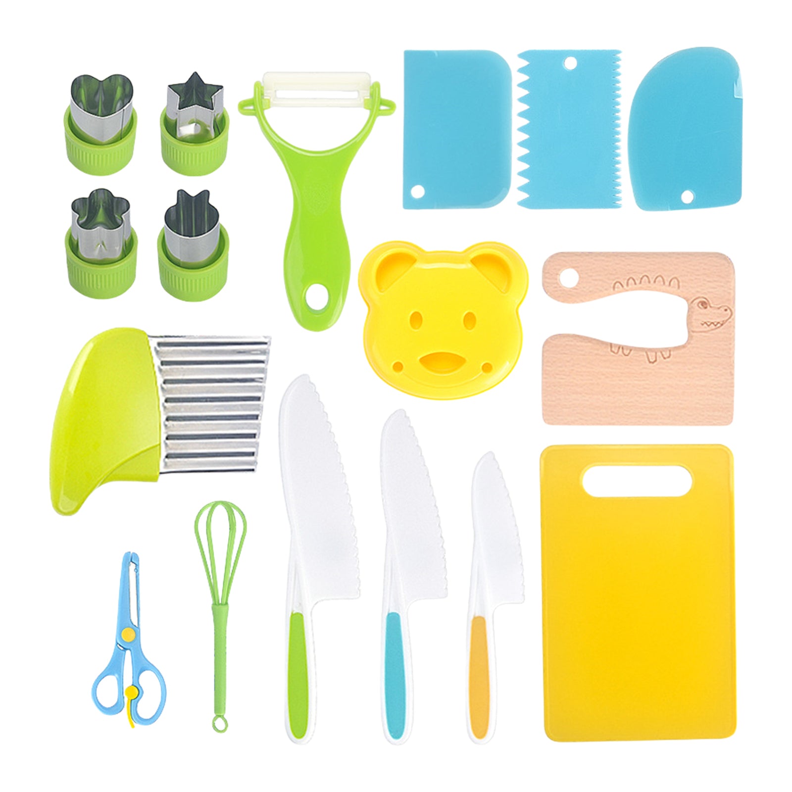 Kitchen Tools For Kids Cooking Sets Safe Knives Set Montessori Cooking Toy
