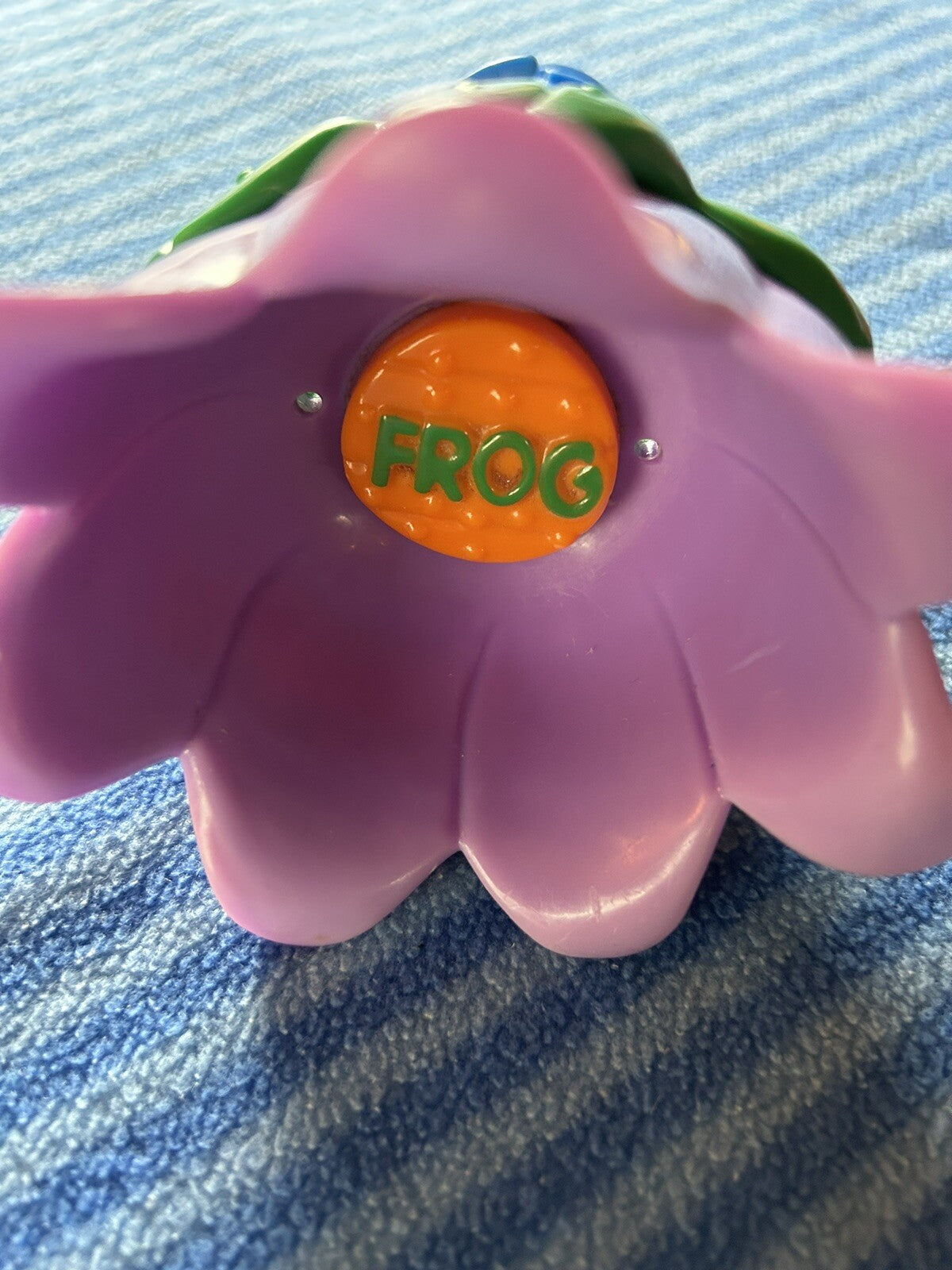 Evenflo Triple Fun Fish Pond Exersaucer Frog Flower Toy  Replacement Part