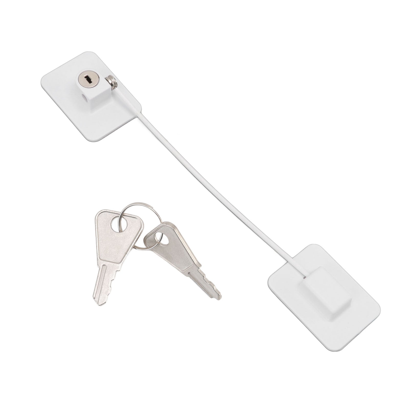 Refrigerator Lock Freezer Lock White For Printer Tray FD