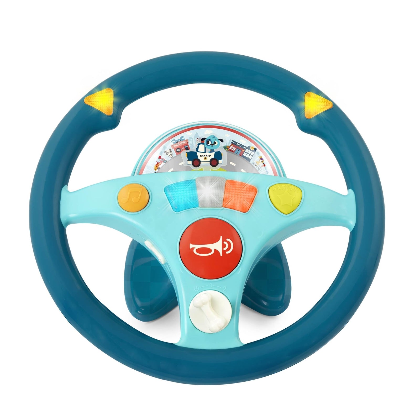 - Woofer's Musical Driving Wheel- Pretend Play Steering Wheel  Musical Drivi...