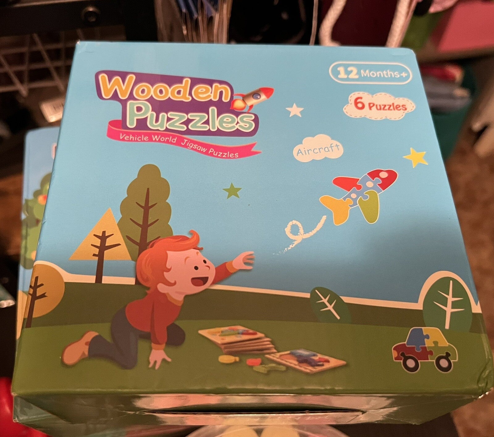 Wooden Puzzles Vehicle World 