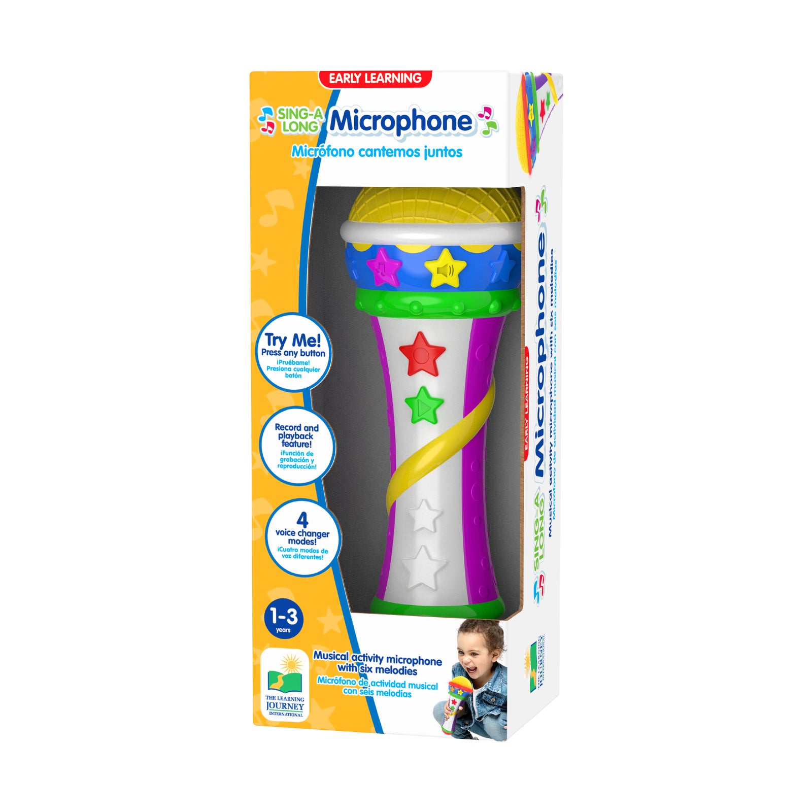 New - The Learning Journey Early Learning - Sing-A-Long Microphone - Ages 1-3