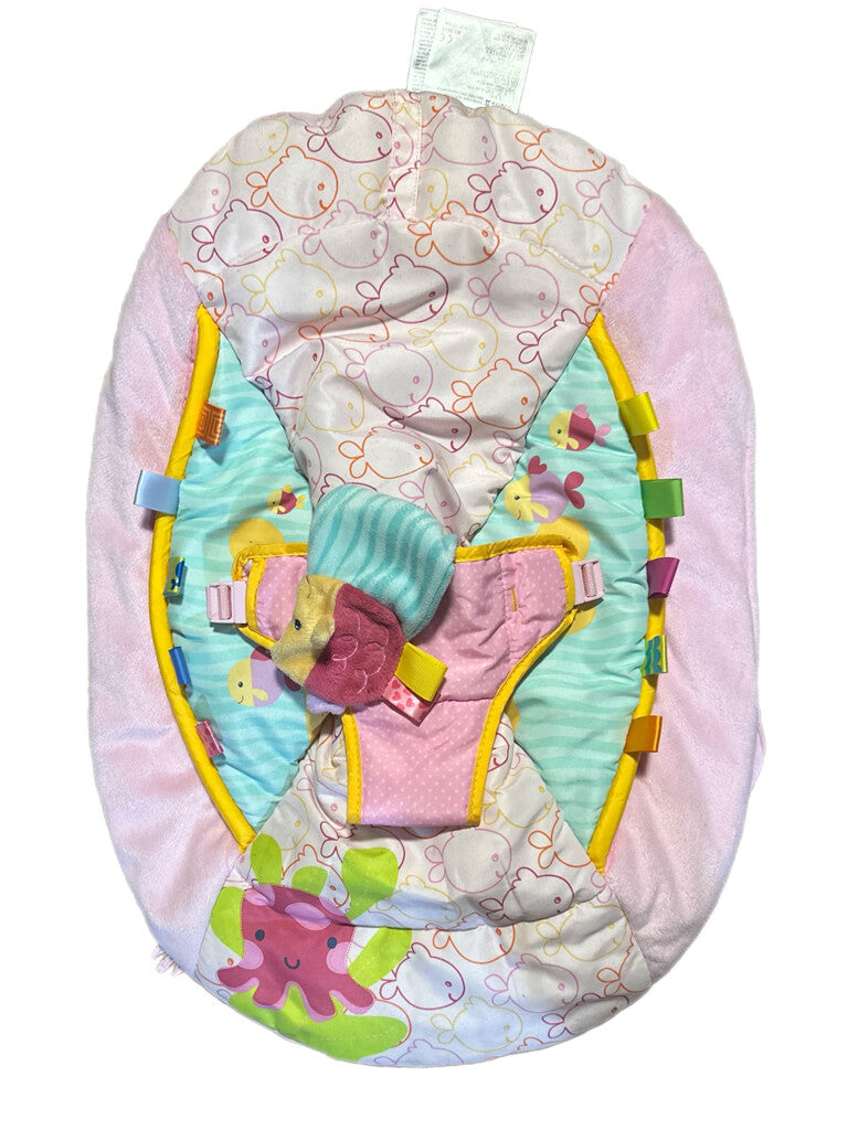 Kids II Taggies Soothe-Me-Softly Bouncer Seat REPLACEMENT seat cover