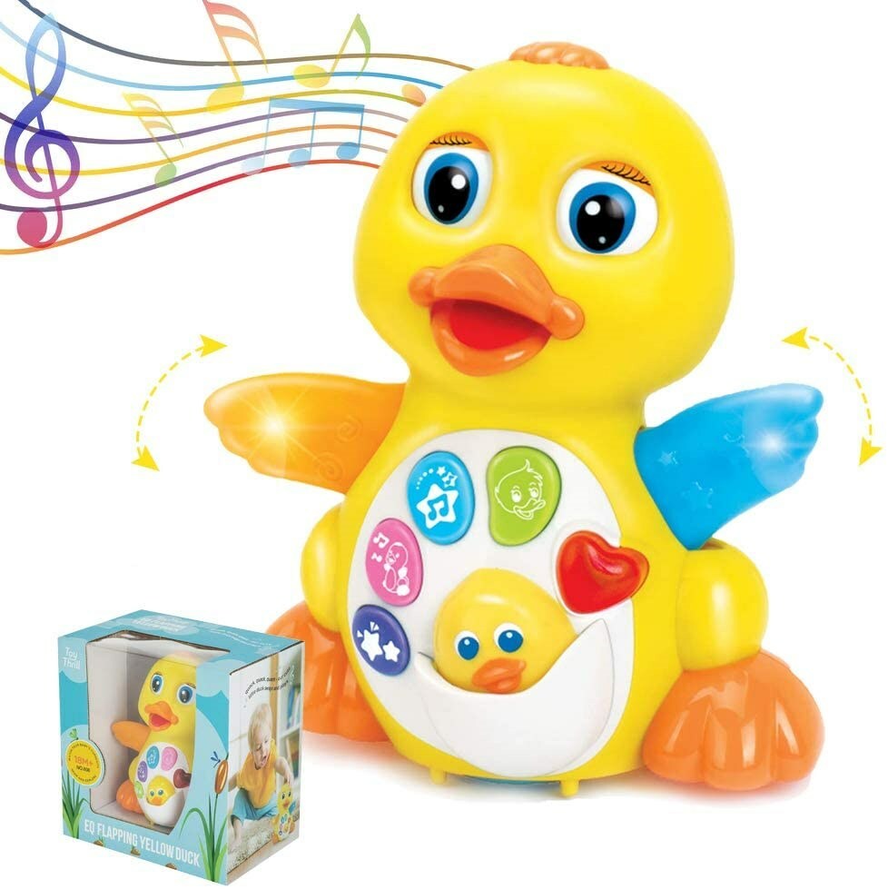 Light Up Dancing Singing Duck Toy Infant, Baby Toddler Musical Educational Toy