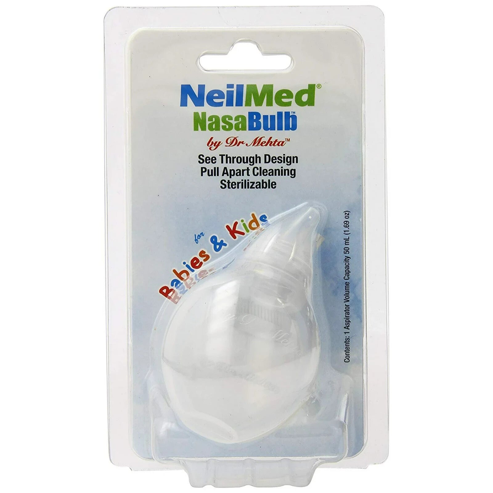 Neil Med Naspira Nasal-Oral Aspirator kits Nasabulb for Babies & Kids NEW