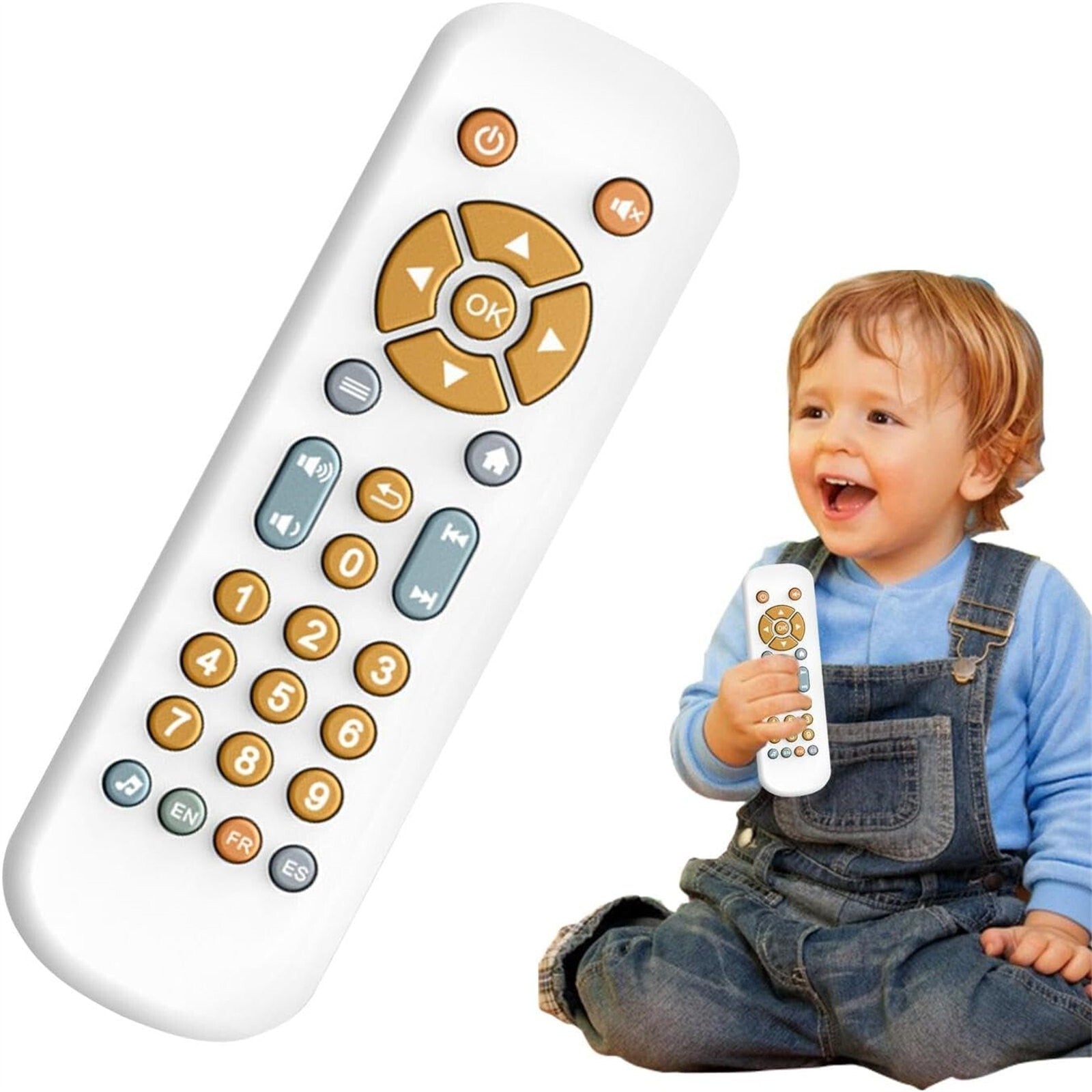 Toy Remote Babies Play Remote Control Musical Toys Early Education Learning Toy