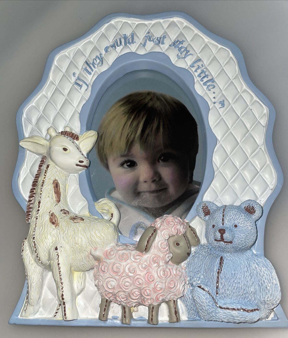 Rashti & Rashti Carters If They Could Just Stay Little Nursery Baby Photo Frame