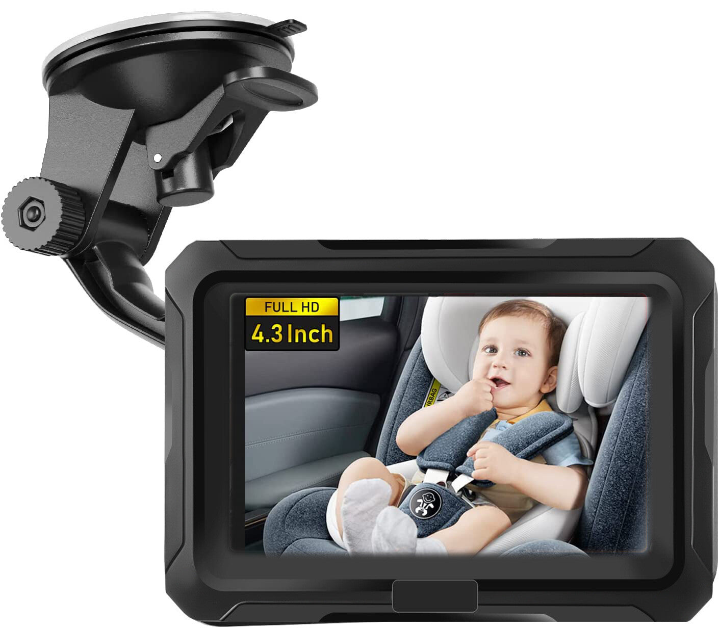  Baby Car Camera 4.3" Hd Night Vision Car Baby Monitor with Camera Safety 
