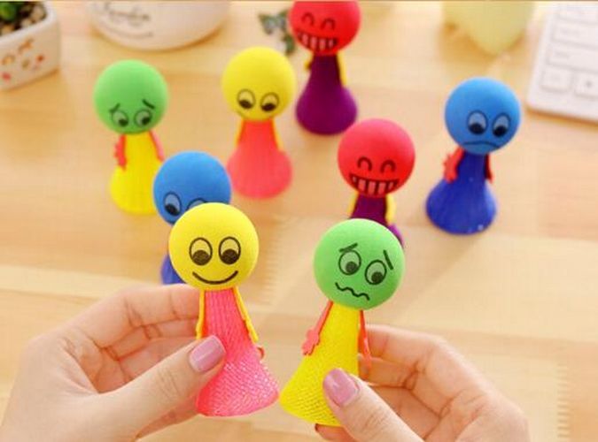 Plastic Doll Funny Toy Children Toys Random Multicolor Kids Creative Gift 10Pcs