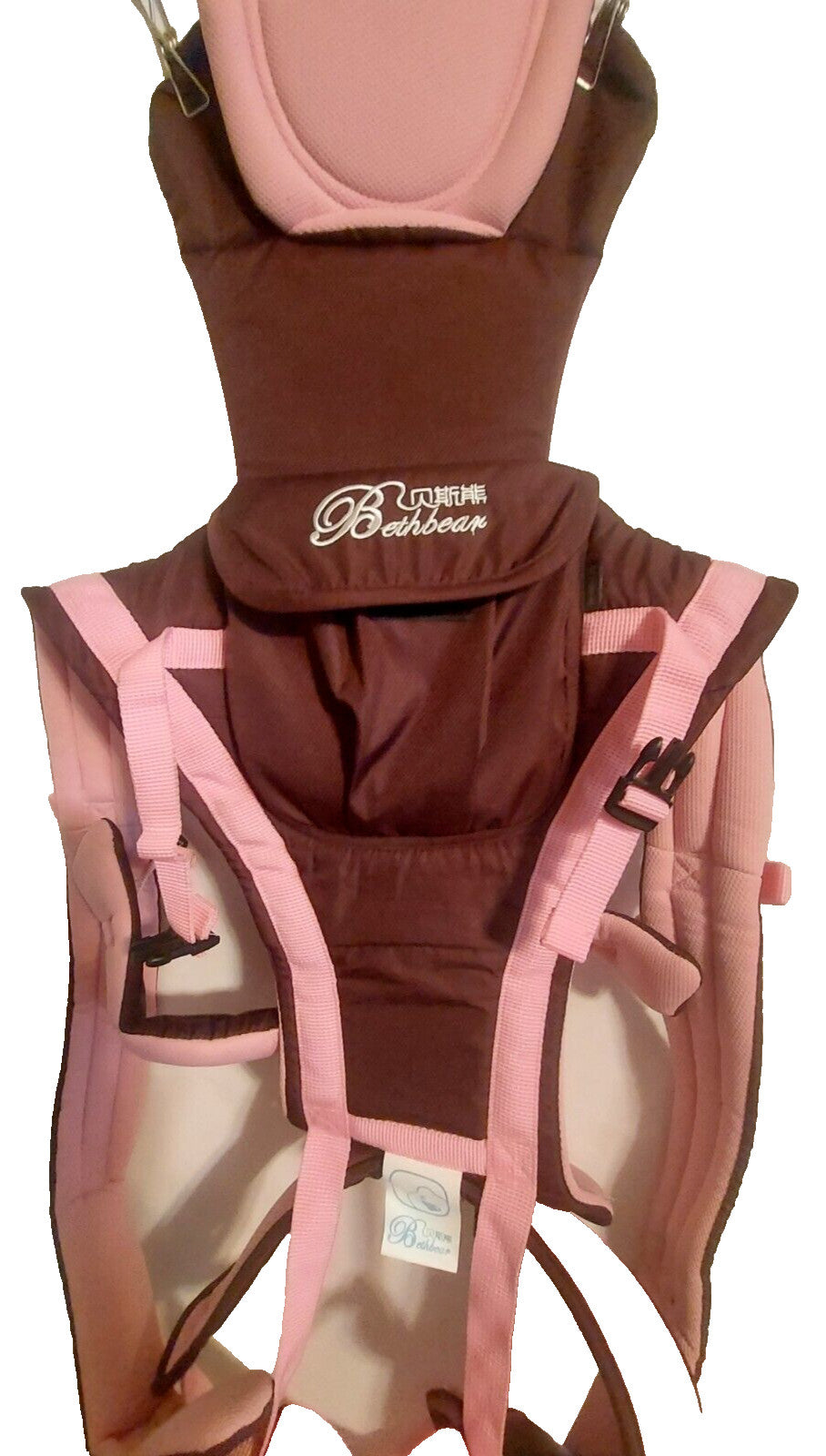 Bethbear Infant Carrier Pink Gear Ergonomic Functionality Soft Breathable Fabric