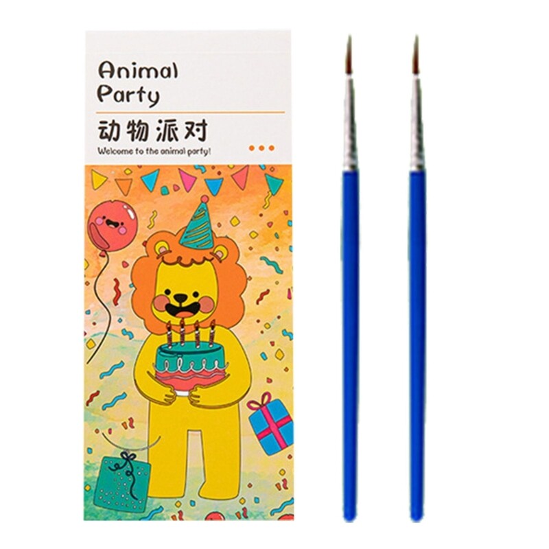 Watercolor Coloring Book Painting Book School Child Teaching Props