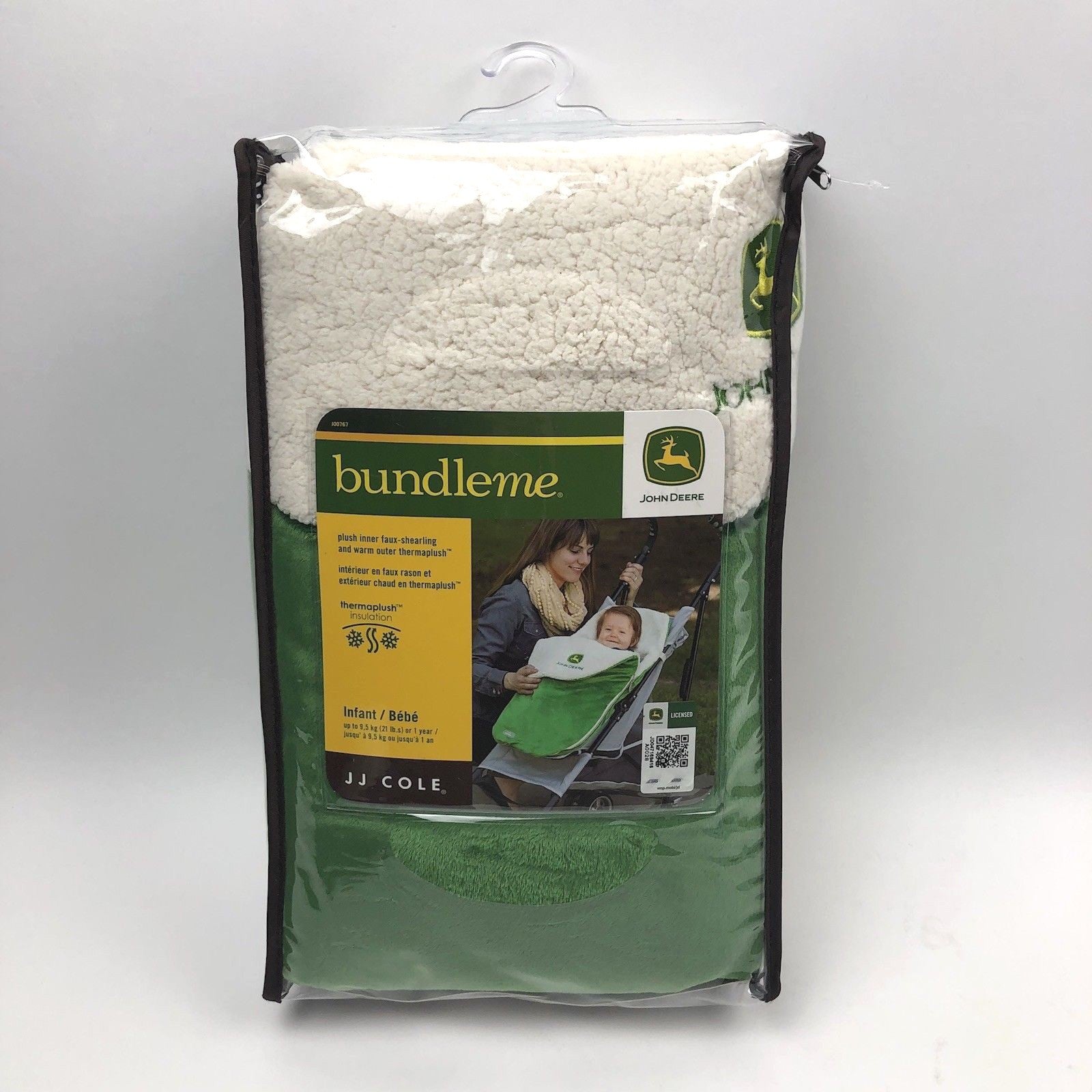 John Deere BundleMe Infant Stroller Blanket LP64819 NIB