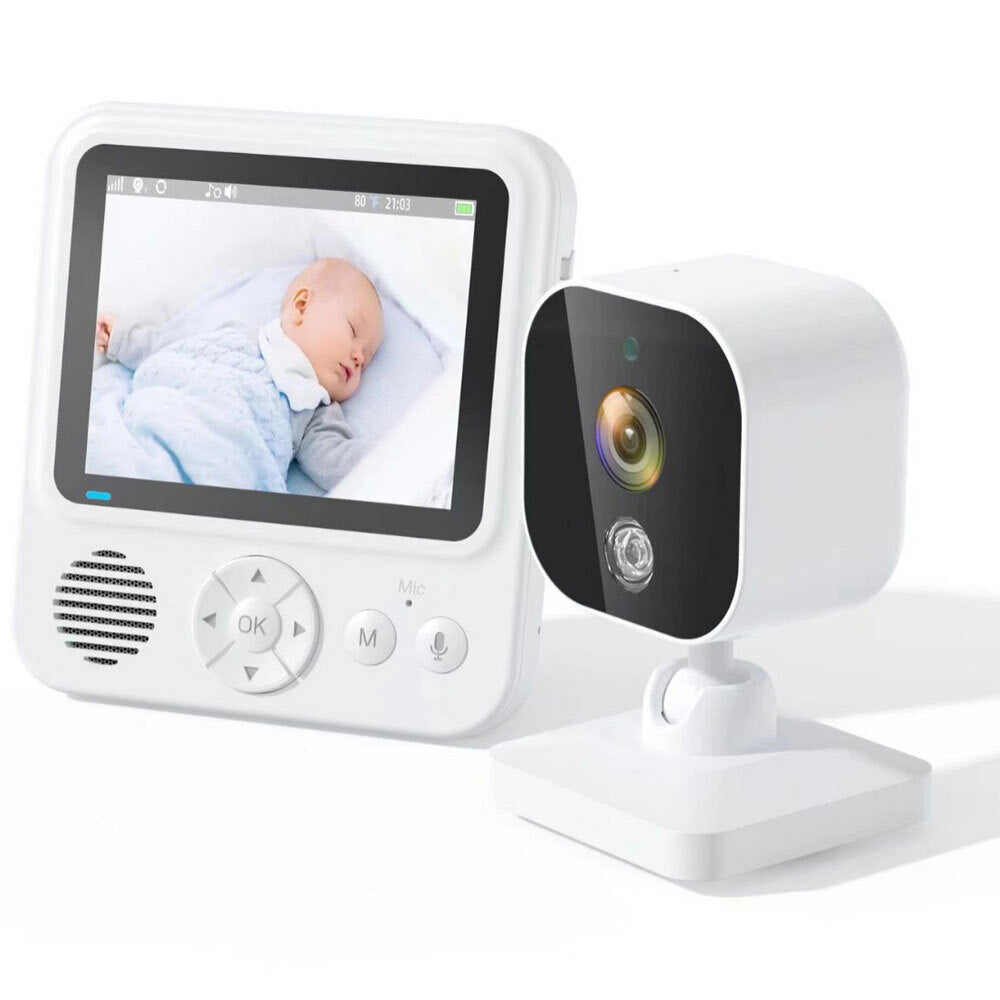 2.8" Baby Monitor Wireless Surveillance Camera Security 2-Way Audio Night Vision