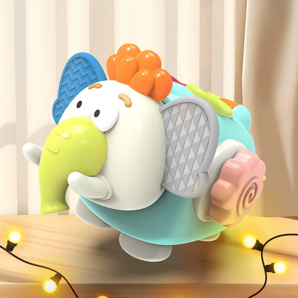 Cute Elephant Baby Activity Cube Infant Busy Cube Toddler Toys for 1 Year Old