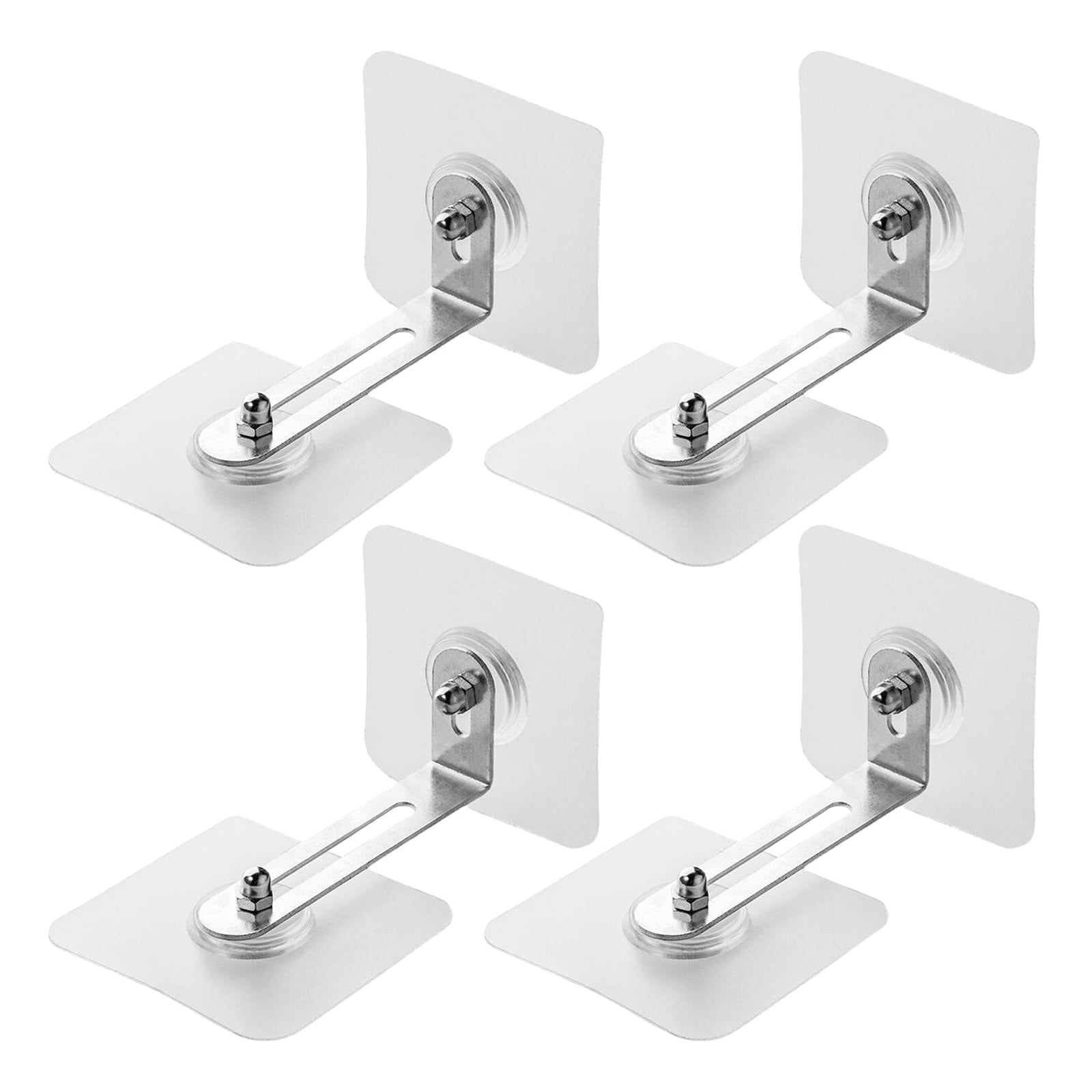 4 Pcs Children Bookshelf Anti-fall Anchors Furniture Safety Brackets Tip Anchors