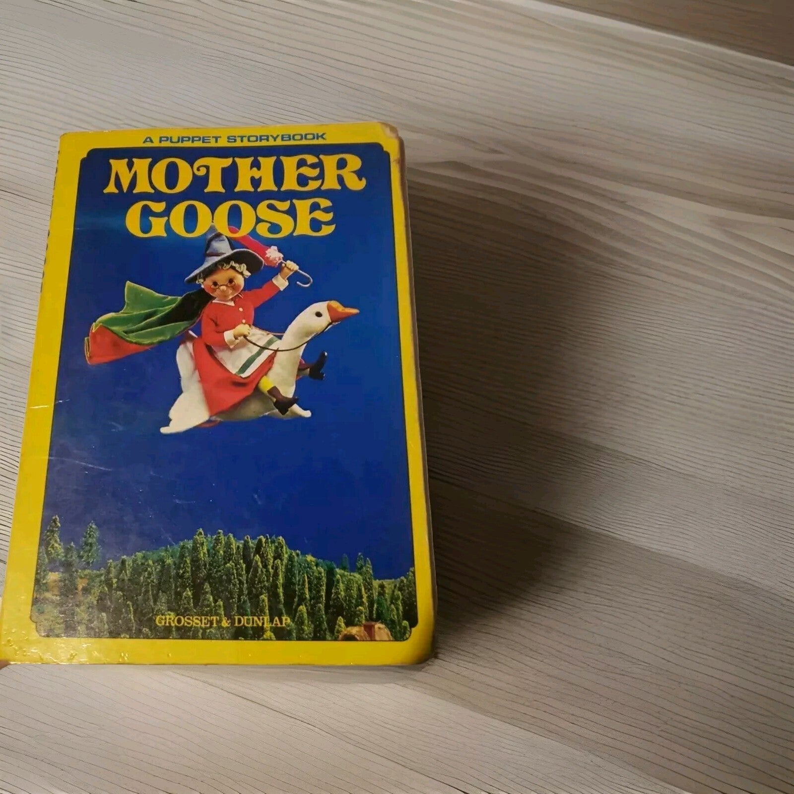 MOTHER GOOSE 1970 HARDBACK BOOK GROSSET & DUNKAPVINTAGE CHILDRENS BOOKS
